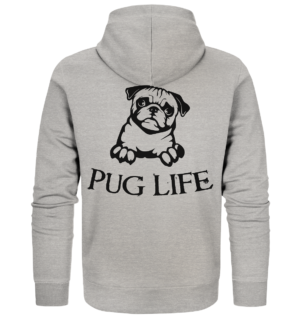 PUG LIFE - Organic Zipper