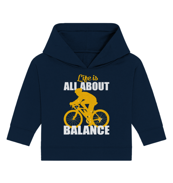 ALL ABOUT BALANCE - Baby Organic Hoodie