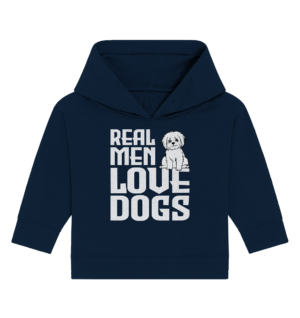 REAL MEN LOVE DOGS - Baby Organic Hoodie