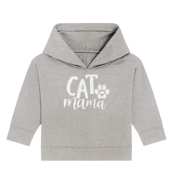 Cat Mama - Baby Organic Hoodie – Bild 2