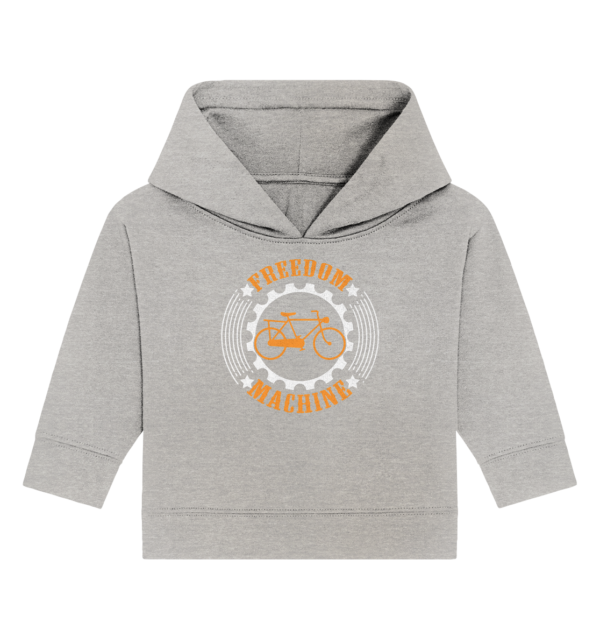 FREEDOM MACHINE - Baby Organic Hoodie – Bild 2