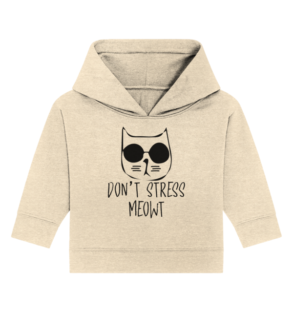 don´t stress - Baby Organic Hoodie – Bild 2