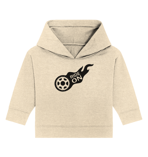 RIDE ON - Baby Organic Hoodie – Bild 2