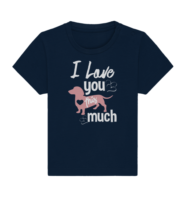 I LOVE - Baby Organic Shirt – Bild 2