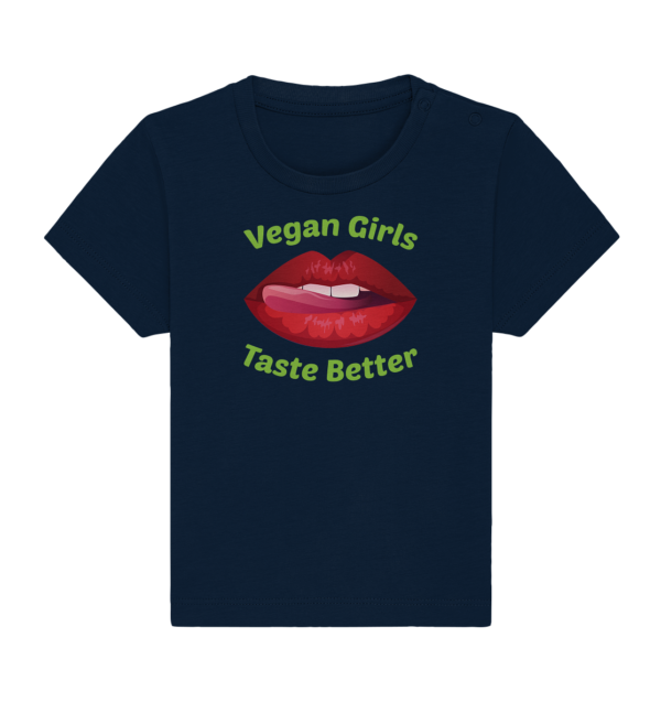 Vegan Girls - Baby Organic Shirt – Bild 2