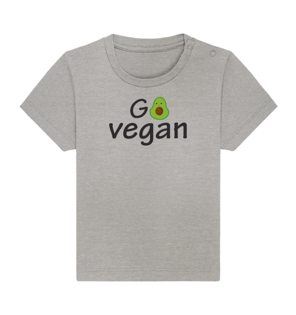 GO VEGAN - Baby Organic Shirt – Bild 2