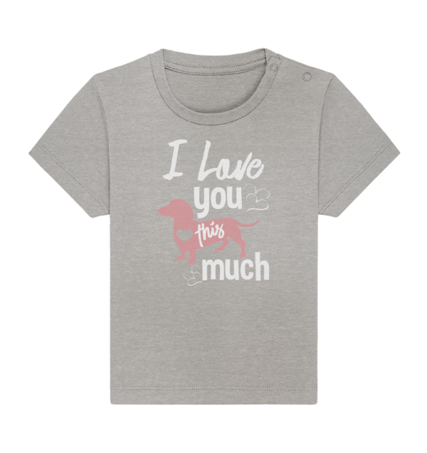 I LOVE - Baby Organic Shirt – Bild 4