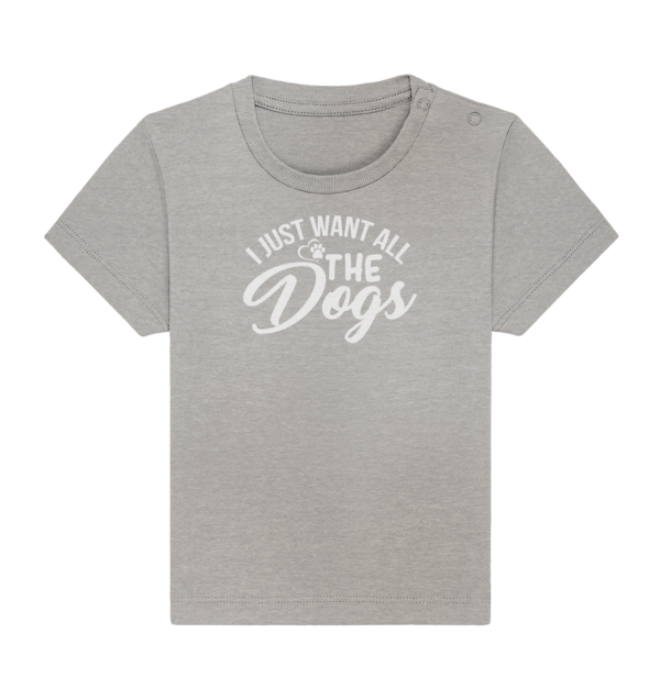 I JUST WANT  - Baby Organic Shirt – Bild 4