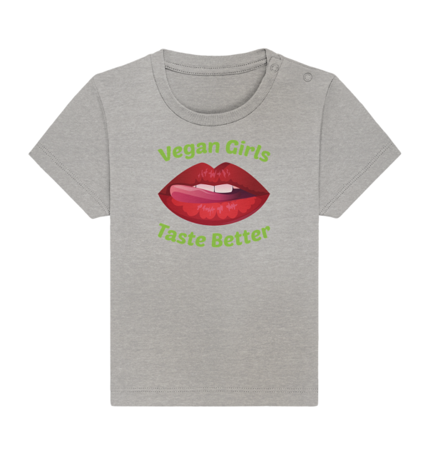 Vegan Girls - Baby Organic Shirt – Bild 4