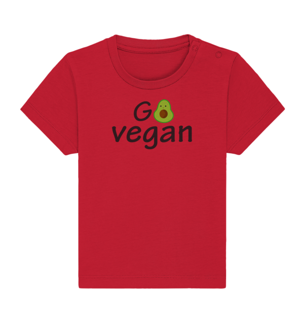 GO VEGAN - Baby Organic Shirt – Bild 4