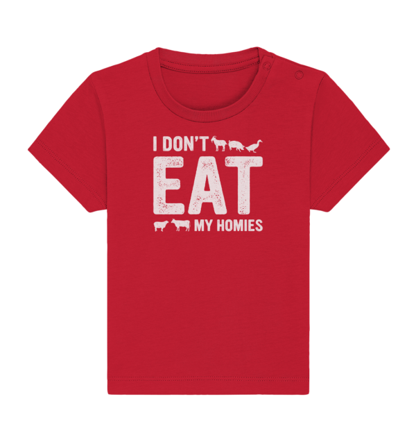 I din`t eat - Baby Organic Shirt – Bild 5