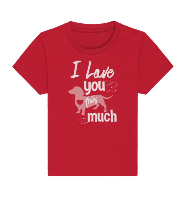 I LOVE - Baby Organic Shirt – Bild 6