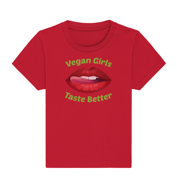 Vegan Girls - Baby Organic Shirt – Bild 6