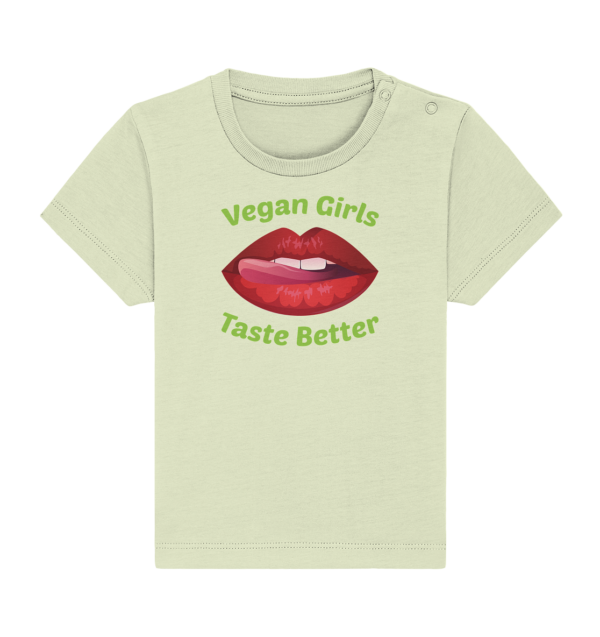 Vegan Girls - Baby Organic Shirt – Bild 8