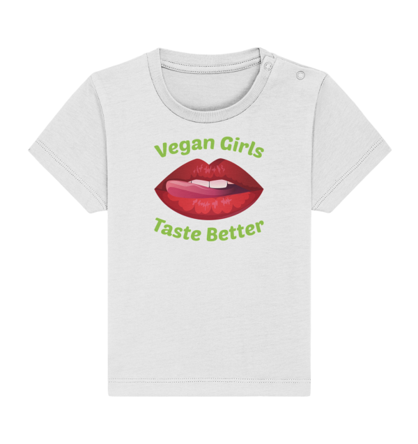 Vegan Girls - Baby Organic Shirt – Bild 9