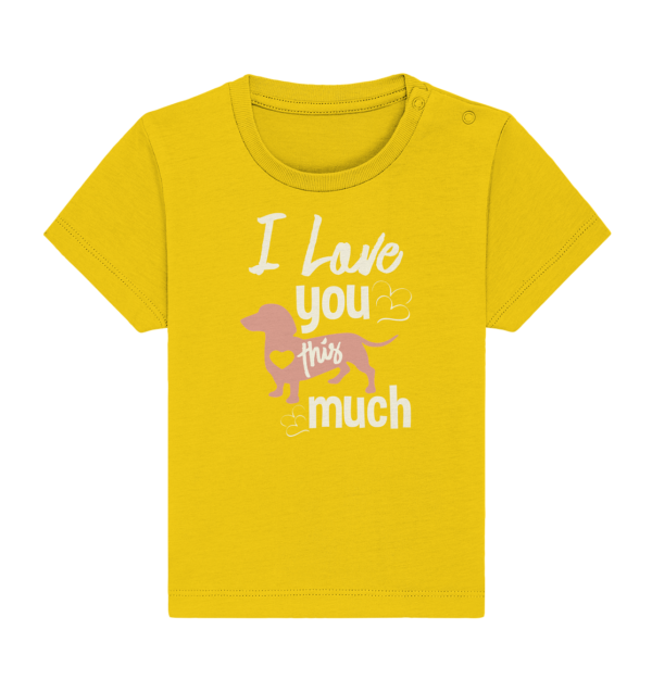 I LOVE - Baby Organic Shirt – Bild 3