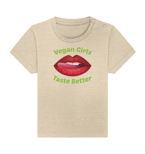 Vegan Girls - Baby Organic Shirt – Bild 5