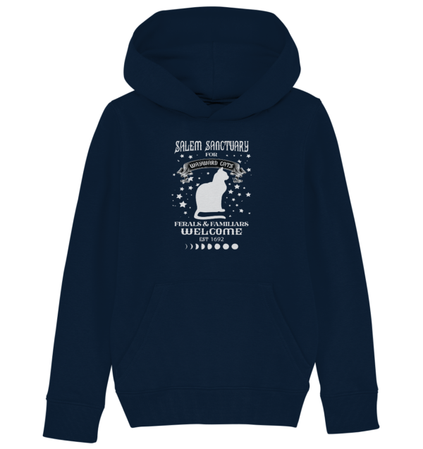 Salem Sanctuary - Kids Organic Hoodie – Bild 3