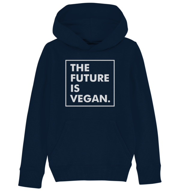 the future - Kids Organic Hoodie – Bild 3