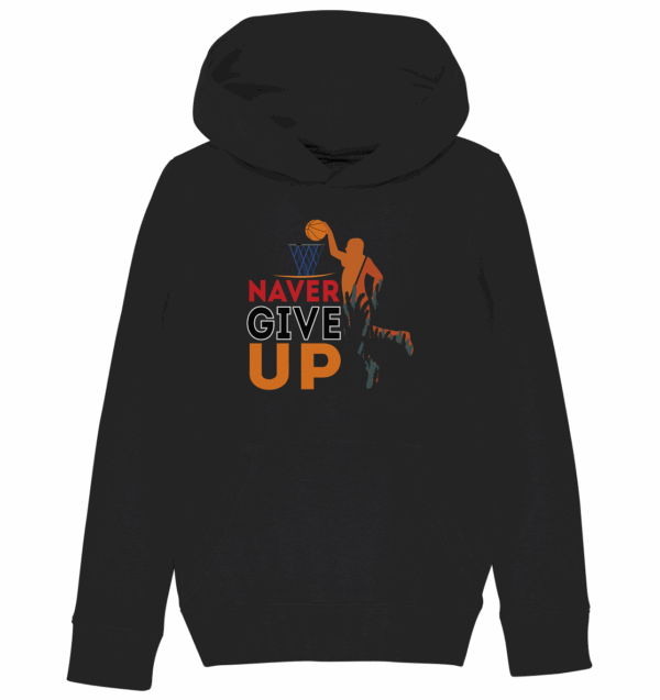 naver give up - Kids Organic Hoodie