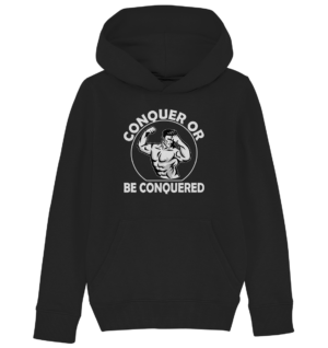 CONQUER - Kids Organic Hoodie