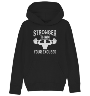 STRONGER THAN - Kids Organic Hoodie