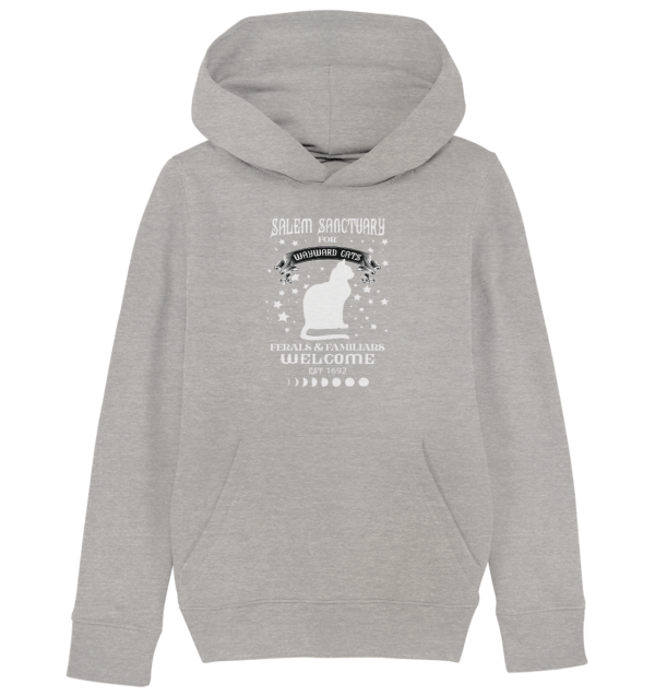 Salem Sanctuary - Kids Organic Hoodie – Bild 4