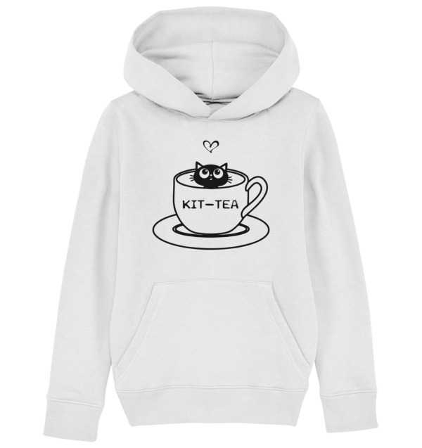 KIT-TEA - Kids Organic Hoodie – Bild 4