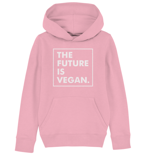 the future - Kids Organic Hoodie – Bild 2