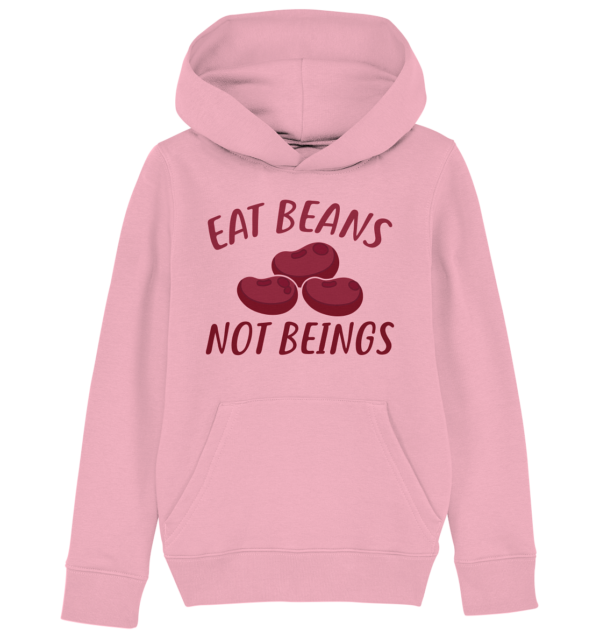 EAT BEANS - Kids Organic Hoodie – Bild 2