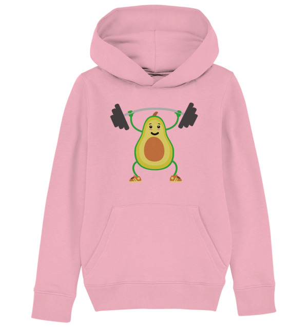 Power Avocado - Kids Organic Hoodie