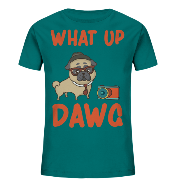 What up - Kids Organic Shirt – Bild 12