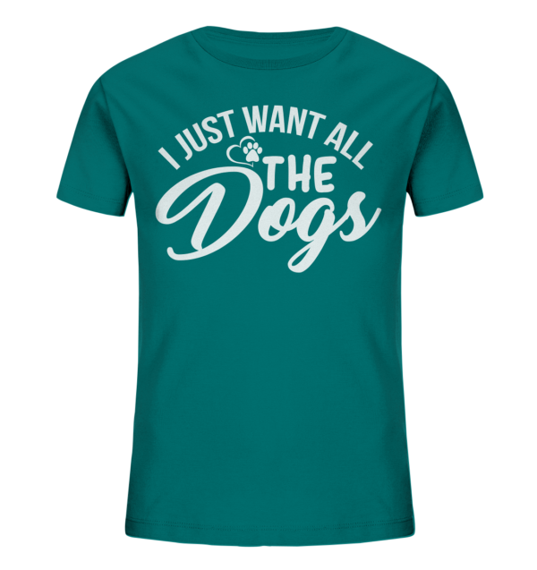 I JUST WANT  - Kids Organic Shirt – Bild 14