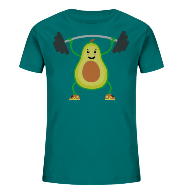 Power Avocado - Kids Organic Shirt – Bild 9