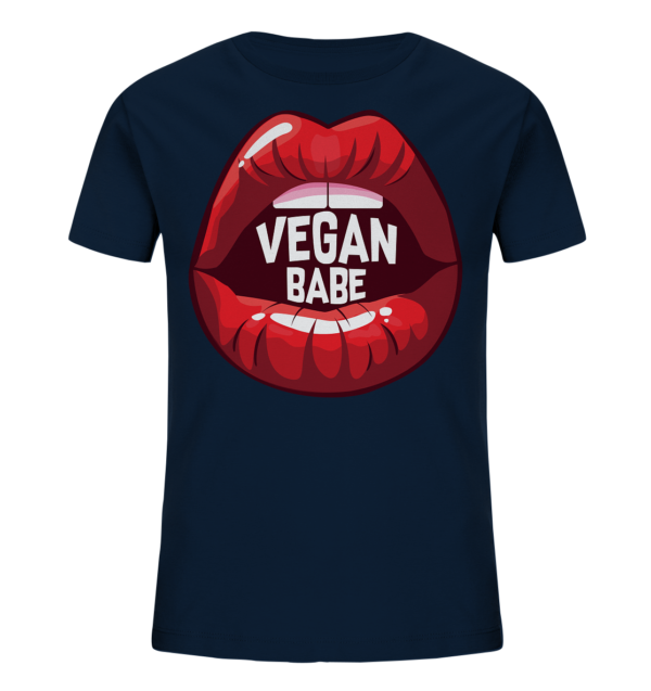 Vegan Babe - Kids Organic Shirt – Bild 7