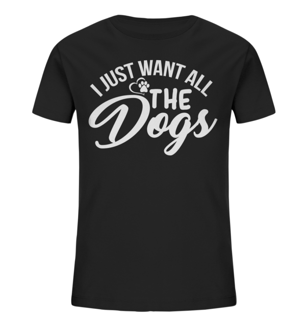 I JUST WANT  - Kids Organic Shirt – Bild 2