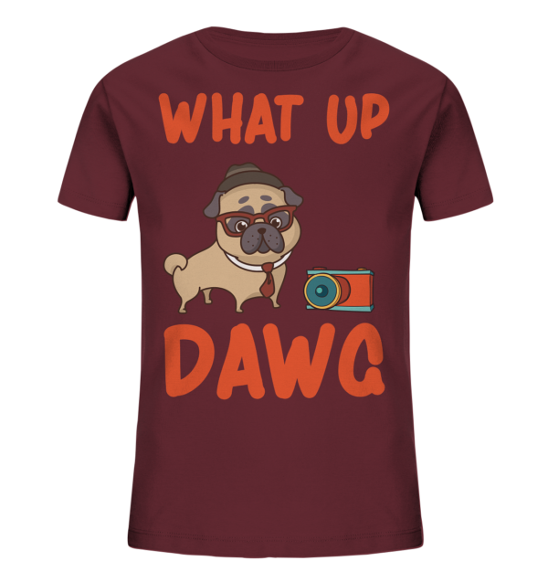 What up - Kids Organic Shirt – Bild 3