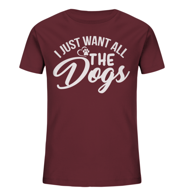 I JUST WANT  - Kids Organic Shirt – Bild 4