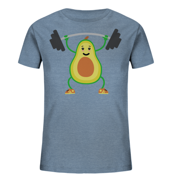Power Avocado - Kids Organic Shirt – Bild 6