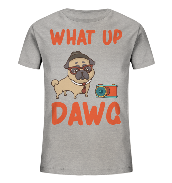 What up - Kids Organic Shirt – Bild 9