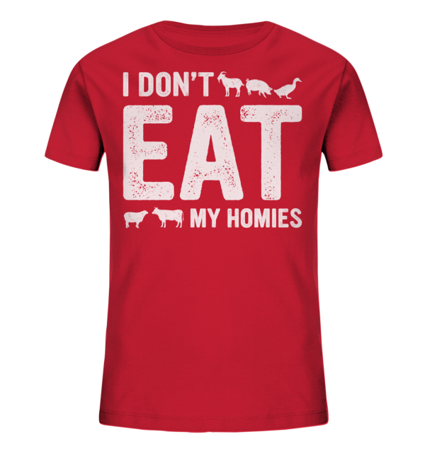 I din`t eat - Kids Organic Shirt – Bild 15