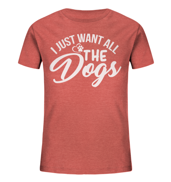 I JUST WANT  - Kids Organic Shirt – Bild 13