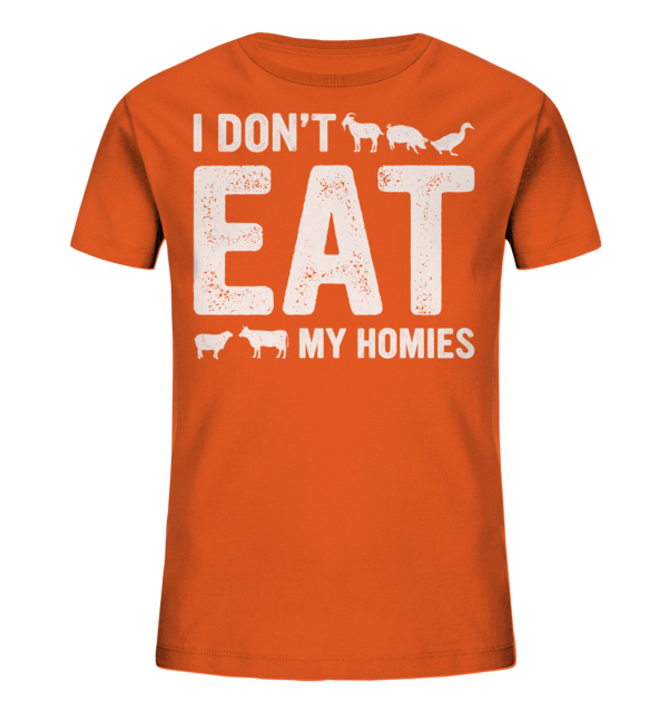 I din`t eat - Kids Organic Shirt – Bild 3