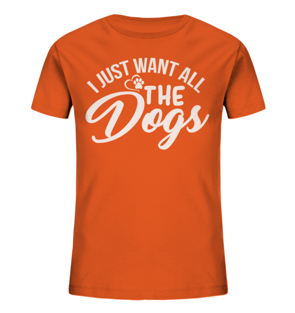 I JUST WANT  - Kids Organic Shirt – Bild 3