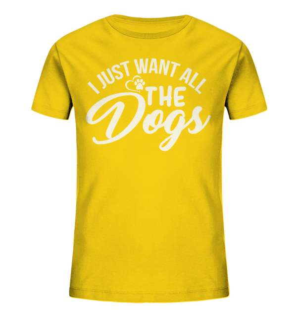 I JUST WANT  - Kids Organic Shirt – Bild 9