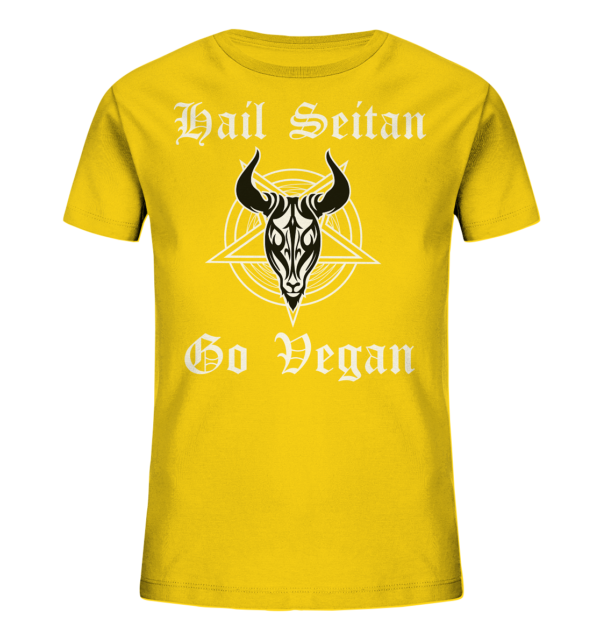 heil seitan - Kids Organic Shirt – Bild 9