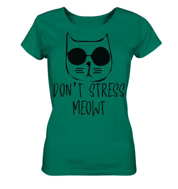 don´t stress - Ladies Organic Shirt – Bild 10