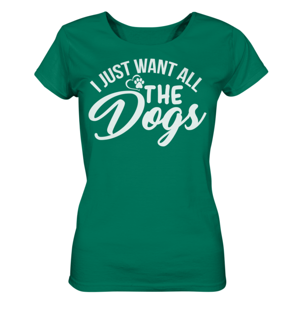 I JUST WANT  - Ladies Organic Shirt – Bild 16