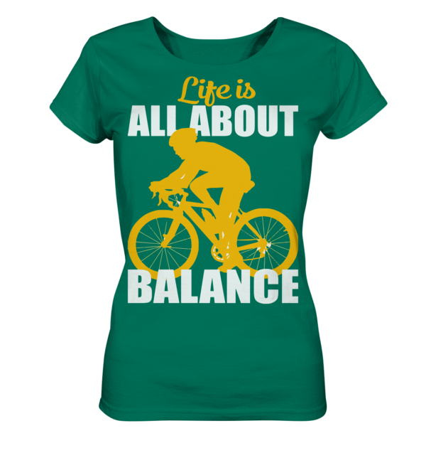 ALL ABOUT BALANCE - Ladies Organic Shirt – Bild 12