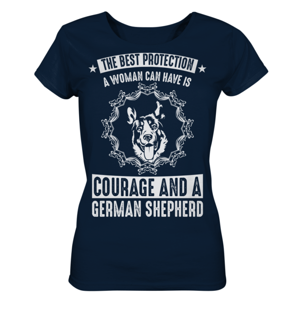 The Best Protection - Ladies Organic Shirt – Bild 7